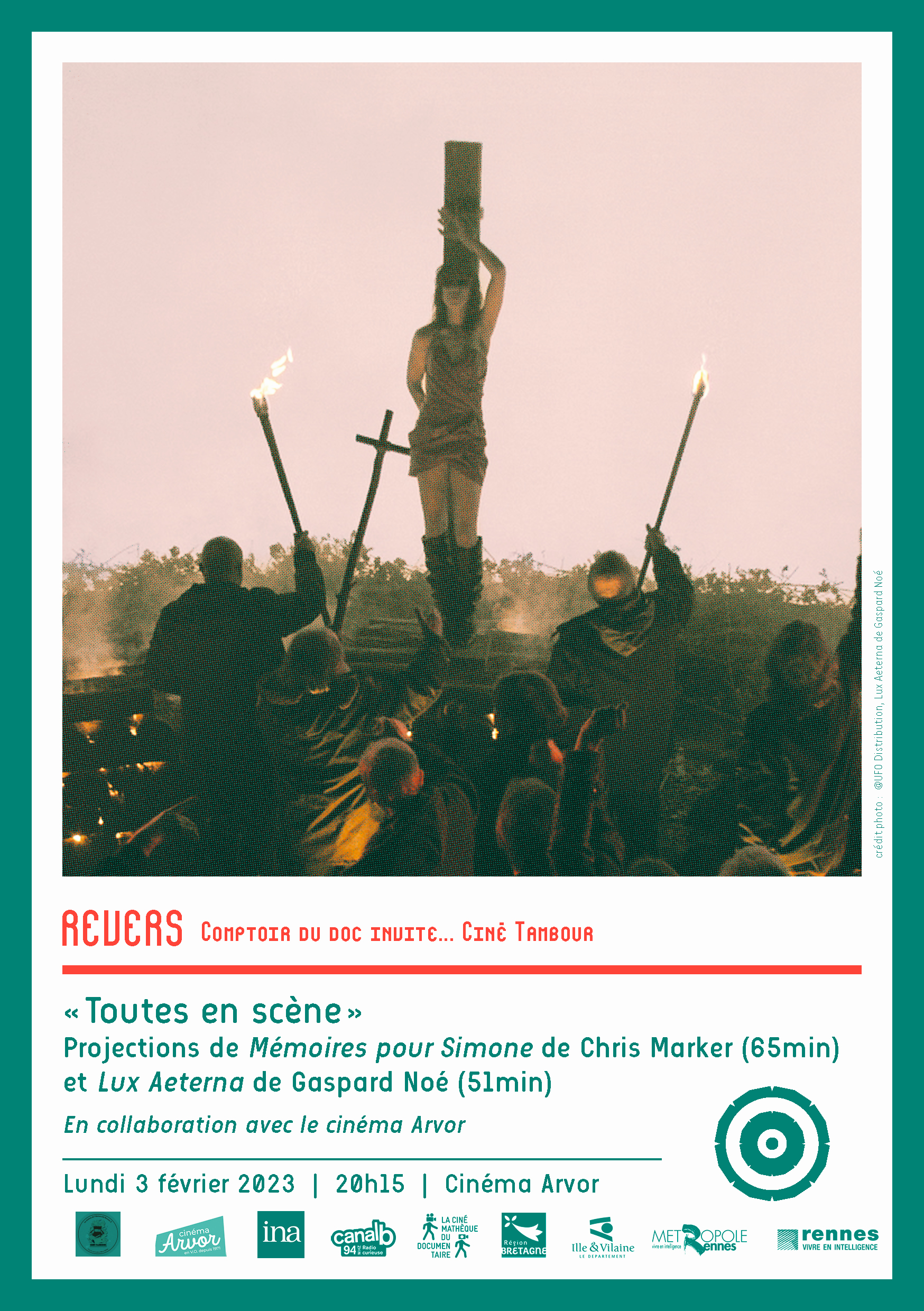 REVERS | Comptoir du doc invite … le Ciné-Tambour | "Toutes en scène"