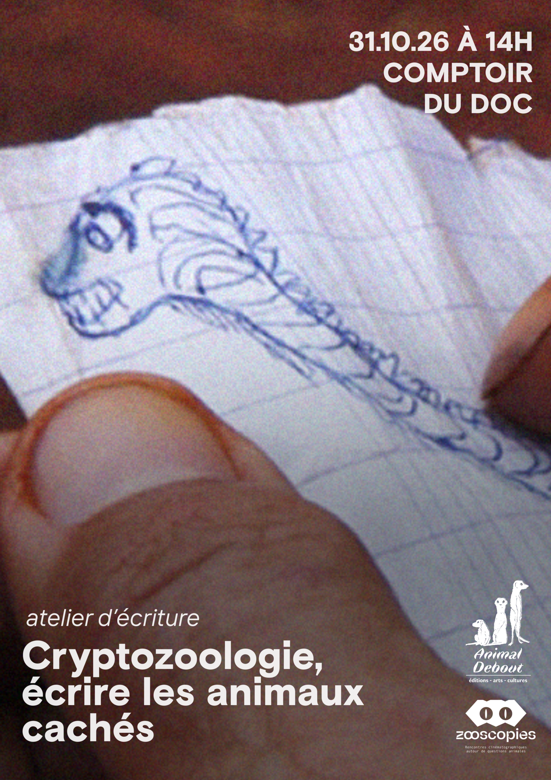 Atelier d'écriture | Cryptozoologie, écrire les animaux cachés